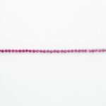 Ruby Silver Bracelet