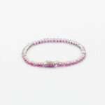 Ruby Silver Bracelet