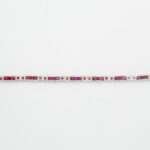 Ruby Silver Bracelet