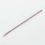 Real Ruby Silver Bracelet with Diamonds – Vintage Style Handcrafted Gemstone Bracelet - Image 5