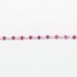 Ruby Silver Bracelet