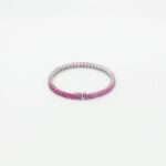 Ruby Silver Bracelet