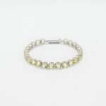 lemon topaz Silver Bracelet