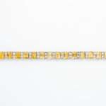 Golden Topaz Zircon Gemstone 92.5 Sterling Silver Bracelet | Natural Stone Jewelry - Image 4