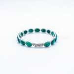 Malachite Silver Bracelet