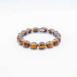 Tiger's Eye Silver Bracelet