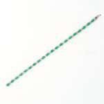 Emerald with diamond Bracelet
