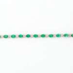 Emerald with diamond Bracelet