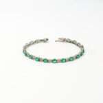 Emerald with diamond Bracelet