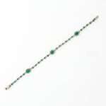 Emerald & Diamond Bracelet