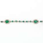 Emerald & Diamond Bracelet
