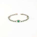 Emerald & Diamond Bracelet