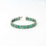 Emerald Bracelet with Diamond