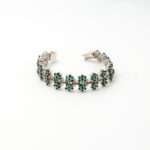 Emerald Flower Bracelet