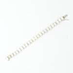White Opal Tennis Bracelet