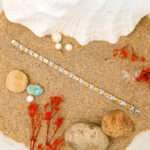 Silver Golden Citrine Bracelet