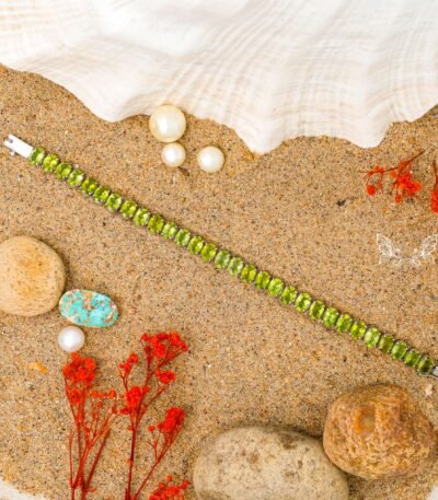 Peridot Tennis Bracelet
