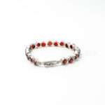 Garnet Tennis Bracelet