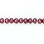 Garnet Silver Bracelet