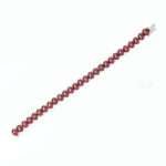 Cabochon Garnet Bracelet