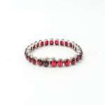 Cabochon Garnet Bracelet