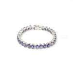 Iolite Silver Bracelet