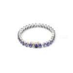Iolite Silver Bracelet