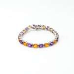 Citrine & Amethyst Bracelet