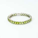 Peridot Tennis Bracelet