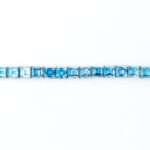 Silver Blue Topaz Bracelet