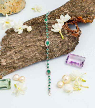 Emerald Tennis Bracelet