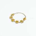 Silver Flower Bracelet
