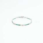 Emerald Gemstone Bracelet