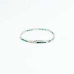 Emerald Gemstone Bracelet