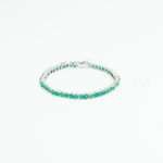 Emerald Gemstone Tennis Bracelet