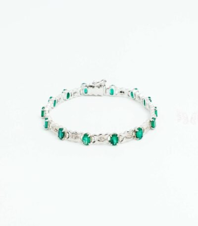 Emerald Tennis Bracelet