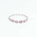 Silver Ruby Bracelet