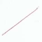 Ruby Silver Bracelet