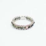 tourmaline silver bracelet
