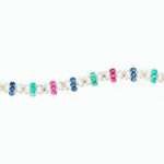 Multi-Gemstone Tennis Bracelet
