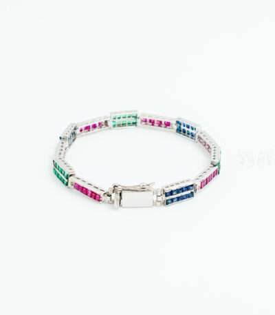 Silver Tennis Bracelet