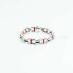 Handcrafted 925 Sterling Gemstone Silver Bracelet – Natural Ruby, Sapphire, Emerald & Diamond Jewelry - Image 2
