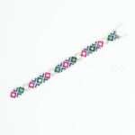 Gemstone Silver Bracelet