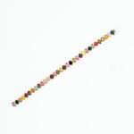 Tourmaline Silver Bracelet