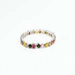 Tourmaline Silver Bracelet