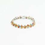 Sapphire & Diamond Silver Tennis Bracelet