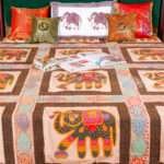 Kantha Appliqué Work Bed Cover