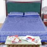 Indigo Cotton Bedsheet