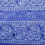 Indigo Cotton Bedsheet