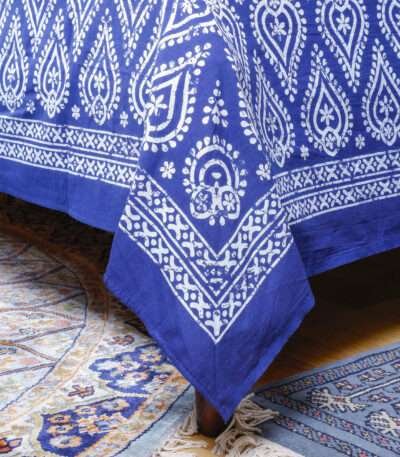 Indigo Print Bedsheet